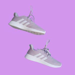 Cute Preloved Pastel Purple adidas sneakers